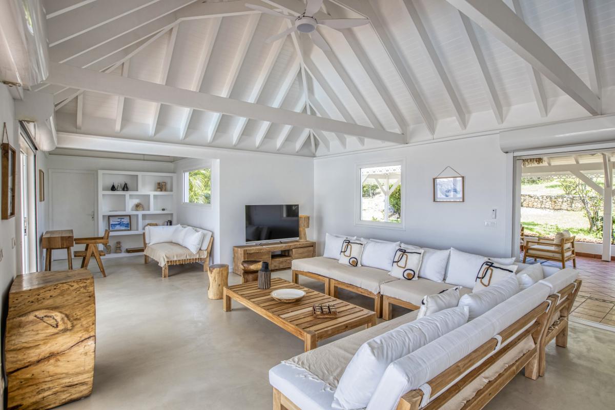 A louer villa 4 chambre Terres Basses Saint Martin_ Salon - 14